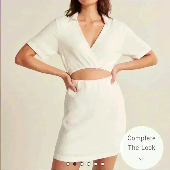 Abercrombie & Fitch Women's Pink and Purple Dress - Picture 2 of 10